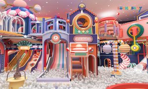 Chinese-style indoor playground